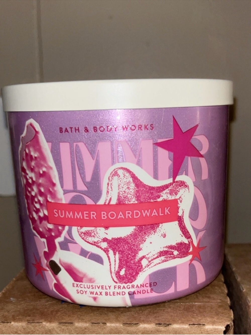 Bath & Body Works Summer Boardwalk Candle